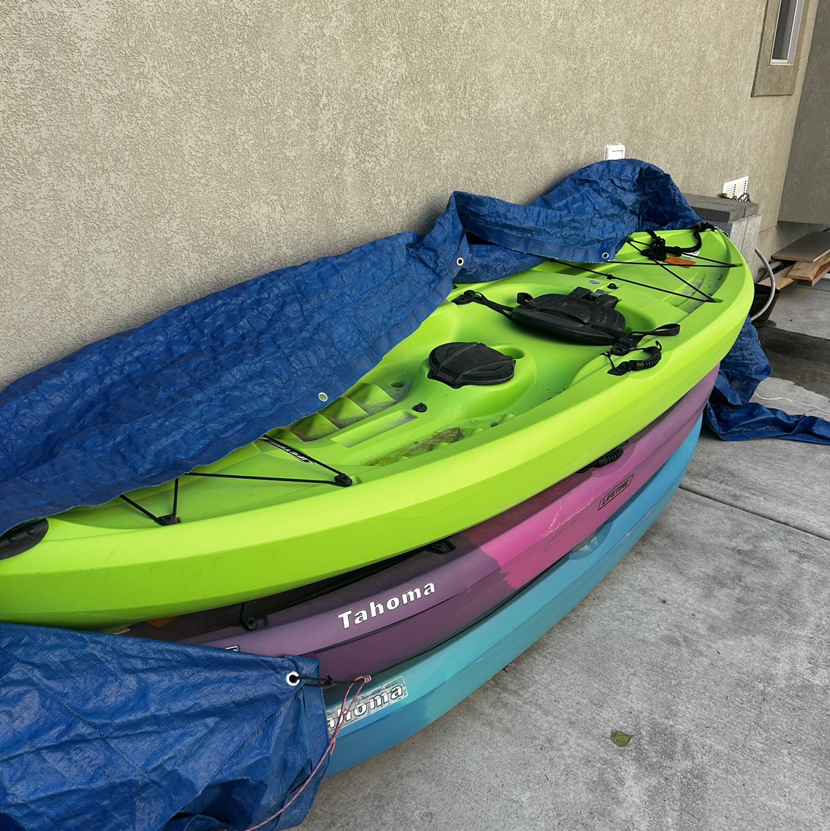 Kayaks -River, Lake Paddles included